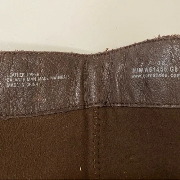 Born Leather knee boots - Picture 8 of 9